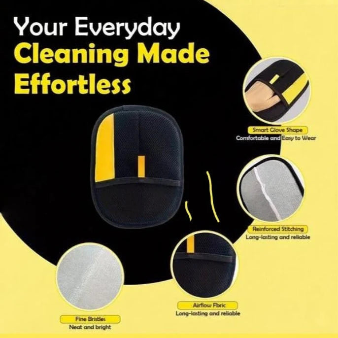 Pet Hair Removal Glove .Upgraded Thickened Reusable Electrostatic Pet Hair Remover Glove Tool .Dogs & Cats Pet Hair Glove.Used for Sofas, Bed Sheets, Carpets, Clothes, Curtains and Car Seats.