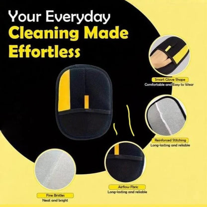 Pet Hair Removal Glove .Upgraded Thickened Reusable Electrostatic Pet Hair Remover Glove Tool .Dogs & Cats Pet Hair Glove.Used for Sofas, Bed Sheets, Carpets, Clothes, Curtains and Car Seats.